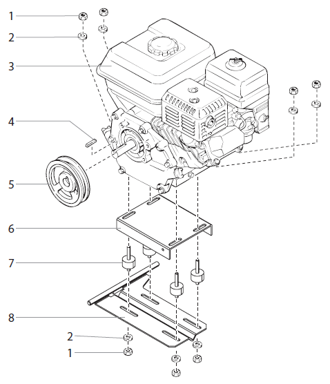 PowrLiner 4950 Gas Convertokit